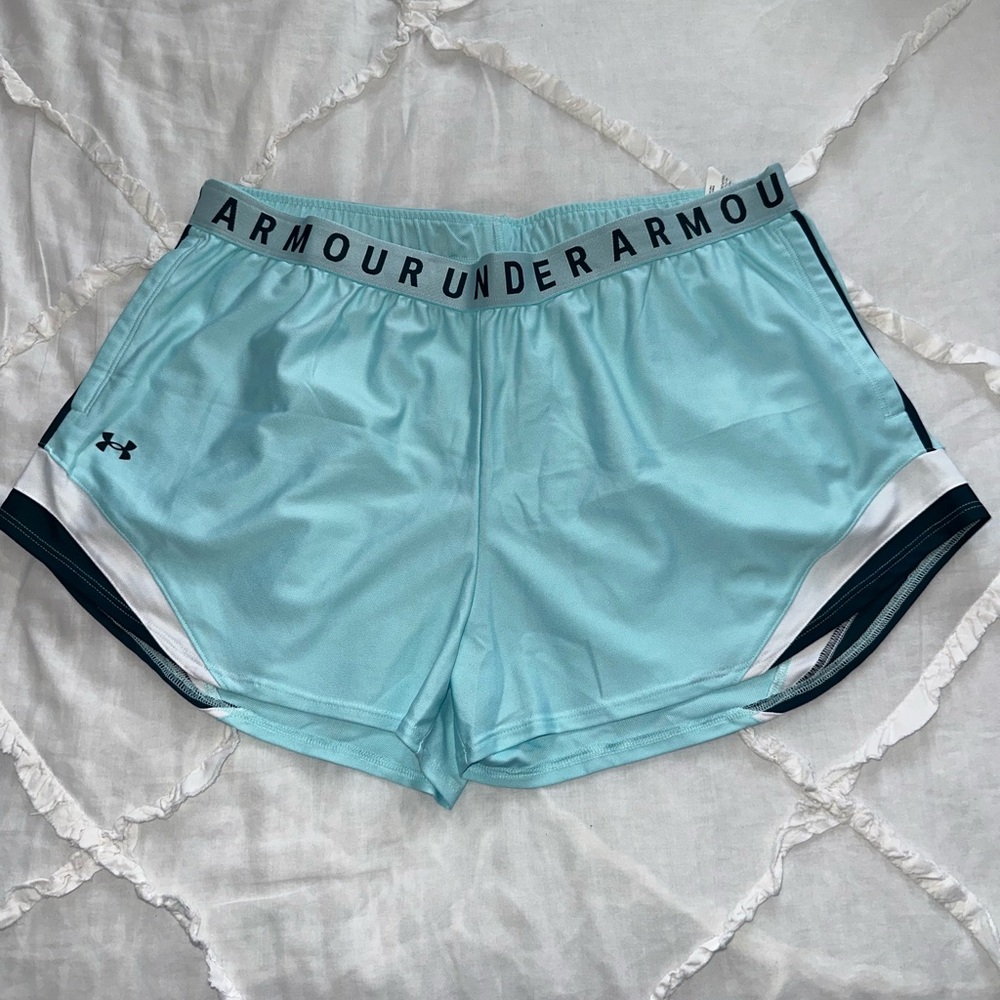 Under Armour Women's Light Blue Shorts
